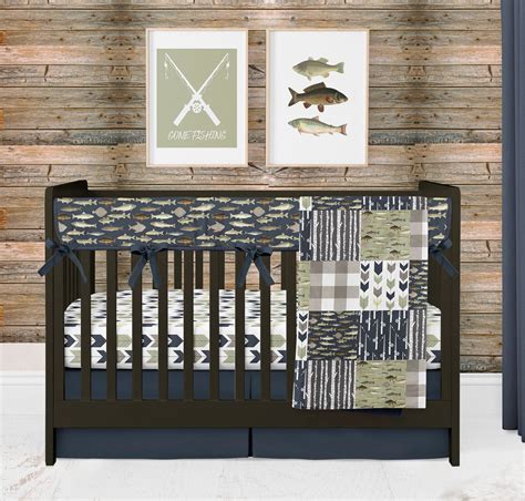 fish nursery bedding|fish crib bedding baby.